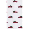C & F Home C&f Home Red Truck Printed Flour Sack Kitchen Towel Dishtowel In Multi