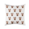 C & F Home C&f Home Reindeer Season Christmas Indoor/outdoor Accent Pillow, 18" X 18" In White