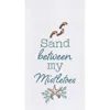 C & F Home C&f Home Sand Between My Mistletoes Towel In Blue