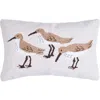 C & F Home C&f Home Sandpiper Trio Coastal Hooked Throw Pillow, 14" X 22" In Multi