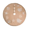 C & F Home C&f Home Sandy Coast Tree Skirt In Brown