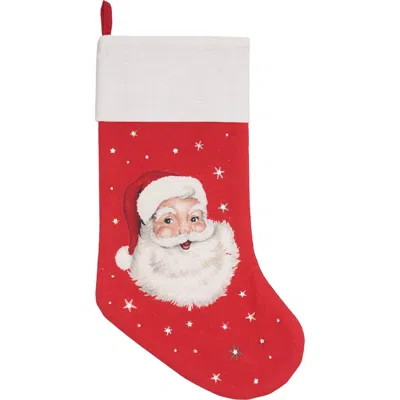 C & F Home C&f Home Santa Stocking In Red