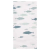 C & F Home C&f Home School Of Fish Kitchen And Bathroom Graphic Print Hand Towel In Multi