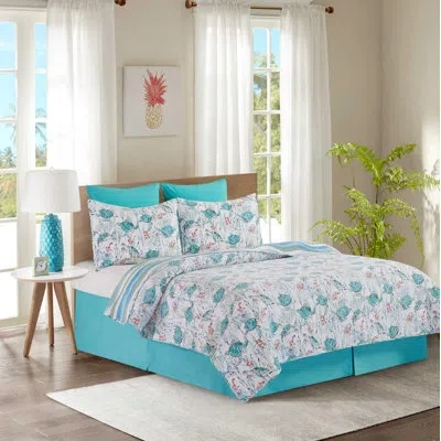 C & F Home Sea Turtle Cove Full/queen Bed 3 Piece Quilt Set