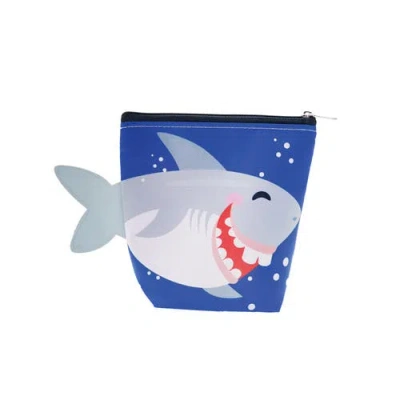 C & F Home C&f Home Shark Small Cobalt Blue Reusable Snack Bag