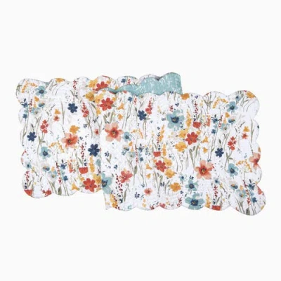 C & F Home C&f Home Sheila Table Runner 14" X 51" In Multi