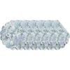 C & F Home C&f Home Shoreline Waters Scalloped Round Placemats Set Of 6 Nautical Design Coral, 17" In Blue