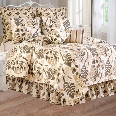 C & F Home Silhouette Cotton Reversible Quilt Set