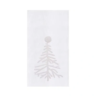 C & F Home C&f Home Single Tree Towel In White