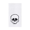 C & F Home C&f Home Skull Design Dishtowel Halloween Fall Autumn Harvest Spooky Scary Drying Kitchen Dish Towel In White