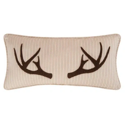 C & F Home C&f Home Sleepy Forest Tufted Accent Pillow, 12" X 24" In Brown