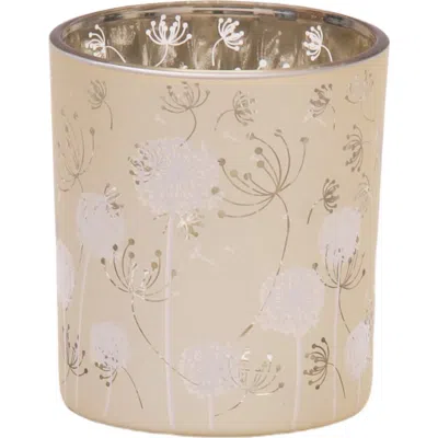 C & F Home C&f Home Small Spring Dandelion Candle Holder In Neutral