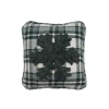C & F Home C&f Home Snowflake Throw Pillow, 8" X 8" In Green