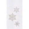 C & F Home C&f Home Snowflake Towel In White