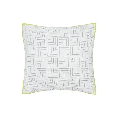 C & F Home Spencer Gray 100% Cotton Piece Sham