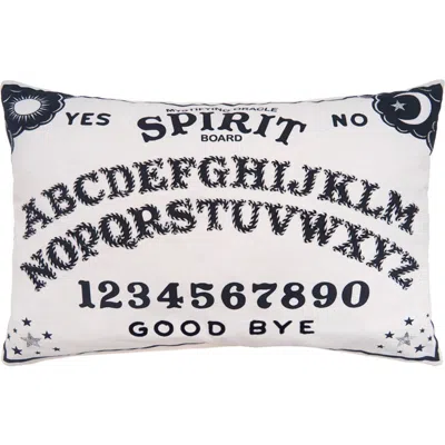 C & F Home C&f Home Spirit Board Throw Pillow, 14" X 22" In White