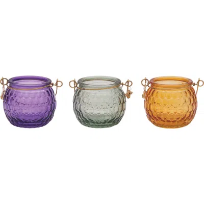 C & F Home C&f Home Spring Assortment Of 3 Candle Holders In Multi