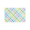 C & F Home C&f Home Spring Blossom Easter Plaid Printed Placemats Set Of 6 Springtime, 13" X 19" In Multi