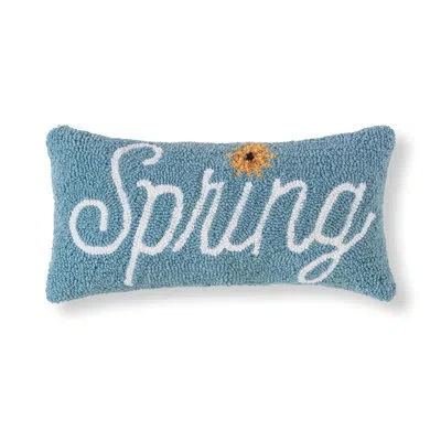 C & F Home Spring Flower Hooked Pillow