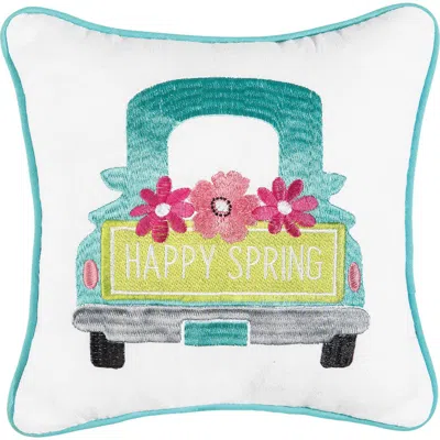 C & F Home C&f Home Spring Truck Accent Pillow In Multi