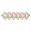C & F Home C&f Home Strawberry Patch & Plaid Napkin Set Of 6 In Multi