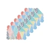 C & F Home C&f Home Surfside Sound Scalloped Placemats Set Of 6 Nautical Design Beach, 13" X 19" In Blue