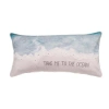 C & F Home C&f Home Take Me To The Ocean Phrase Embellished Throw Pillow, 12" X 24" In Blue