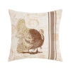 C & F Home C&f Home Thanksgiving Turkey Printed Accent Throw Pillow 18" X 18" In Multi