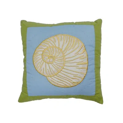 C & F Home Treasure Needlepoint Throw Pillow In Multi