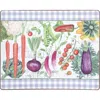 C & F Home C&f Home Vegetable Garden Placemats Set Of 6 Hardboard Easy To Wipe Clean, 13" X 16" In Multi