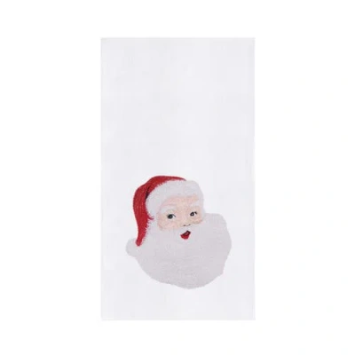 C & F Home C&f Home Vintage Santa Towel In White