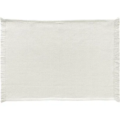 C & F Home C&f Home Waffle Weave Placemats In White
