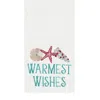 C & F Home C&f Home Warmest Wishes Towel In Blue