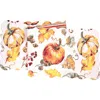 C & F Home C&f Home Watercolor Pumpkin Table Thanksgiving Table Runner 14" X 51" In Orange