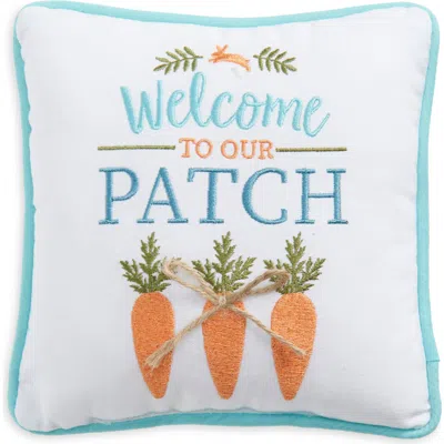 C & F Home C&f Home Welcome To The Patch Accent Pillow In White