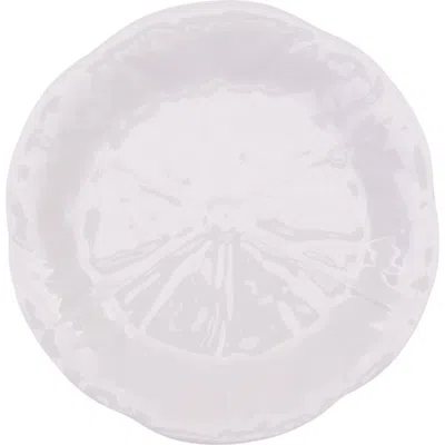 C & F Home C&f Home White Cabbage Leaf Set Of 4 Salad Serving Plates 8.5"