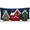C & F Home C&f Home Winter Village Hooked Pillow In Multi