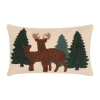 C & F Home C&f Home Woodland Hooked Throw Pillows In Multi