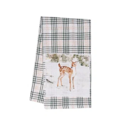 C & F Home C&f Home Woolland Deer Towel In Multi