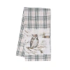 C & F Home C&f Home Woolland Owl Towel In Green
