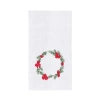 C & F Home C&f Home Wreath Towel In Green
