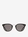 C.&g. Kingsman Kingsman Round Sunglasses In Black