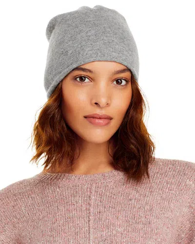 C By Bloomingdale's Angelina Cashmere Slouch Hat - Exclusive In Heather Gray
