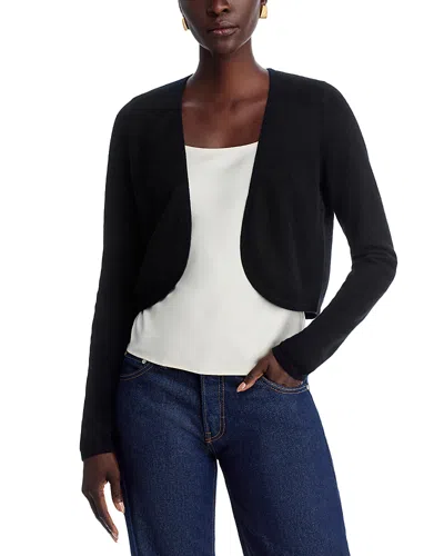 C By Bloomingdale's Cashmere 100% Cashmere Bolero Cardigan - Exclusive In Black
