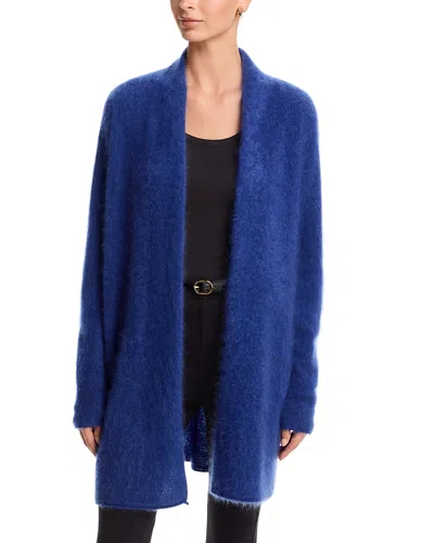 C By Bloomingdale's Cashmere 100% Cashmere Open Front Cardigan Sweater - Exclusive In Blue