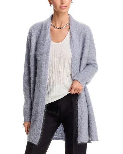 C By Bloomingdale's Cashmere 100% Cashmere Open Front Cardigan Sweater - Exclusive In Gray