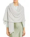 C By Bloomingdale's Cashmere 100% Cashmere Travel Wrap - Exclusive In White