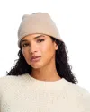 C By Bloomingdale's Cashmere Angelina Rolled Edge Slouch Hat - Exclusive In Neutral
