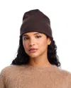 C By Bloomingdale's Cashmere Angelina Rolled Edge Slouch Hat - Exclusive In Black