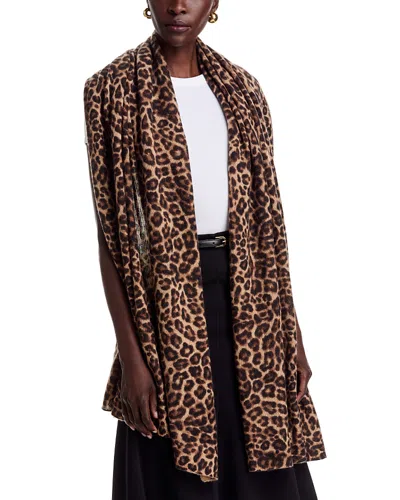 C By Bloomingdale's Cashmere Animal Travel Cashmere Wrap, Exclusive In Multi